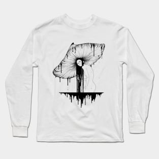 mushroom lady Long Sleeve T-Shirt